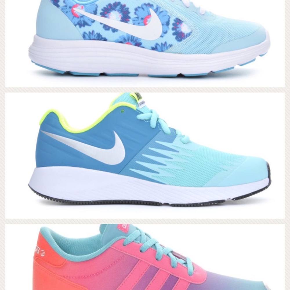 Girls shoes 3.5-7 with Swarovski crystals